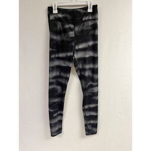 SO Womens Active wear High-rise Yoga pants Gray Tie Dye Size Medium